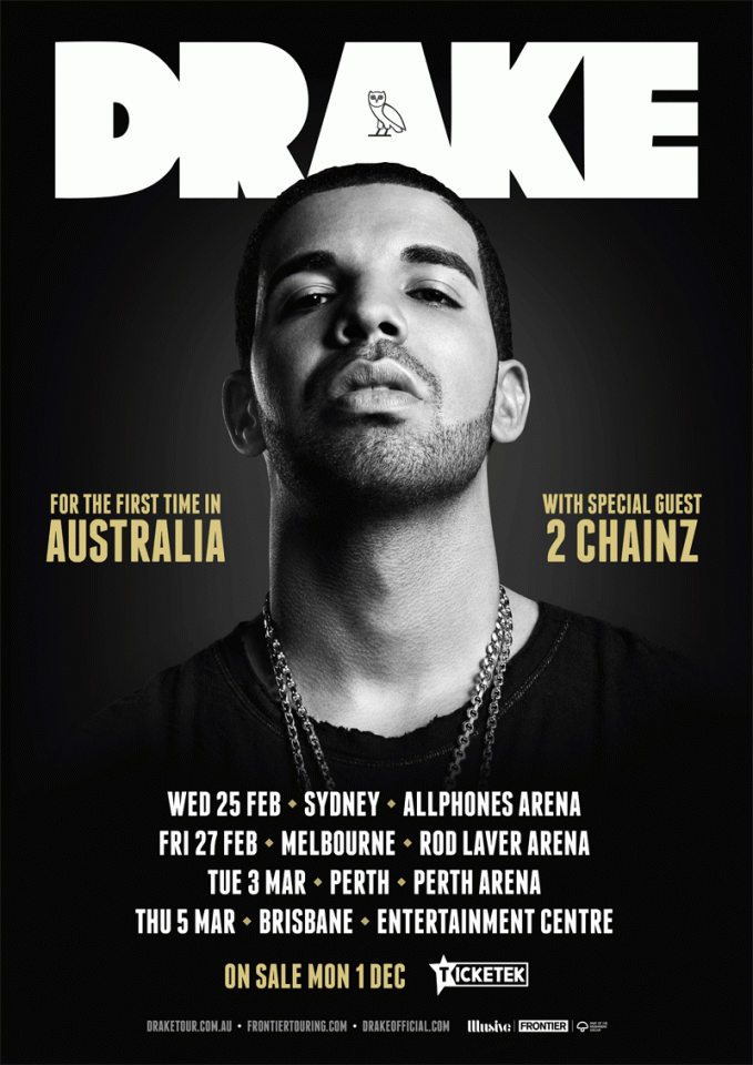 Drake - Tour Poster WEB