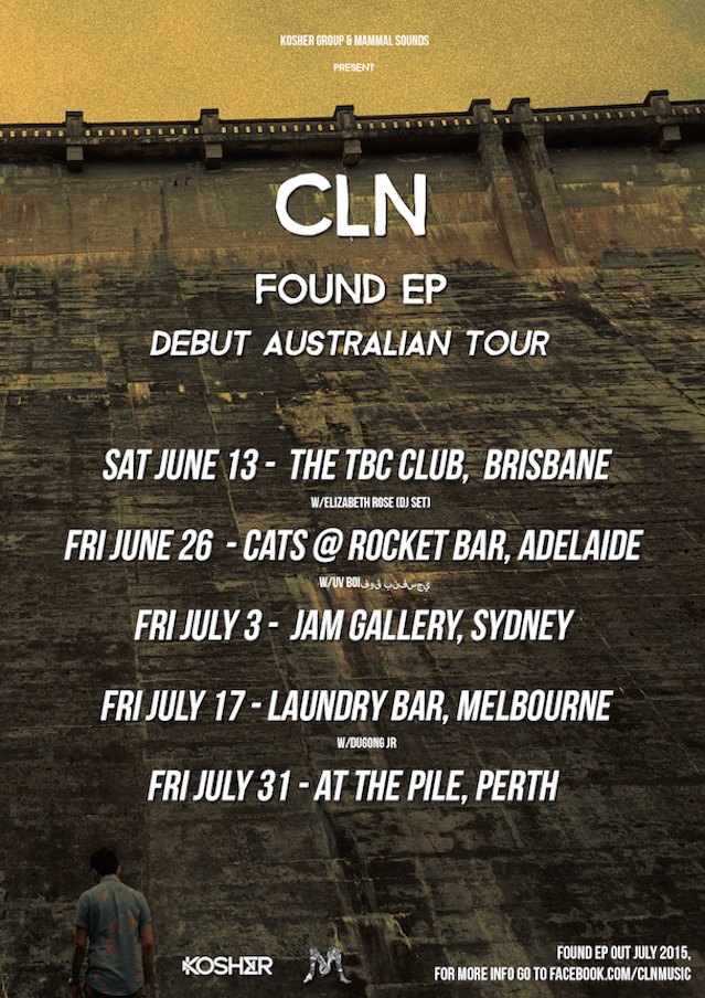 cln_Found EP Tour_poster